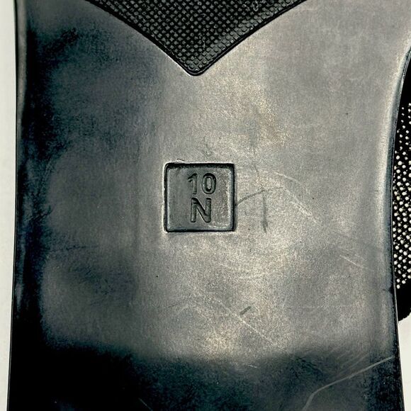 Vaneli Bogie Slides Size 10N Black Canvas NIB - Picture 13 of 14